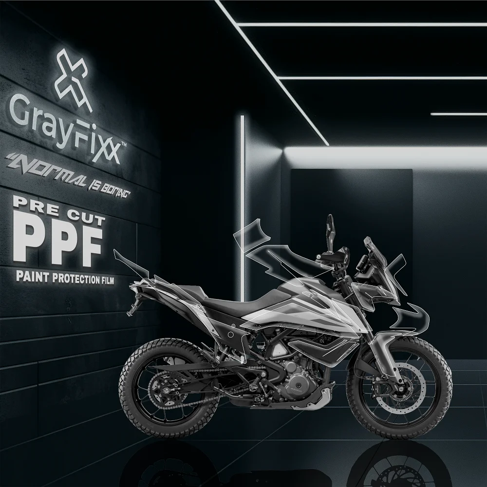 Pre-Cut PPF(Paint Protection Film) Compatible with Adventure 390 | TPU(Thermoplastic Polyurethane), Water Proof, 3X Layer, Scratch Resistant